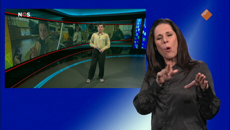 NOS Jeugdjournaal met gebarentaal